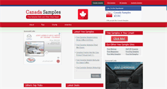 Desktop Screenshot of canadasamples.com